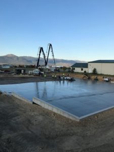 large scale laser screed