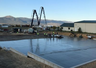 large scale laser screed